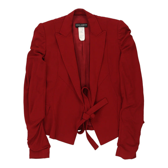 Vintage red Dolce & Gabbana Blazer - mens small