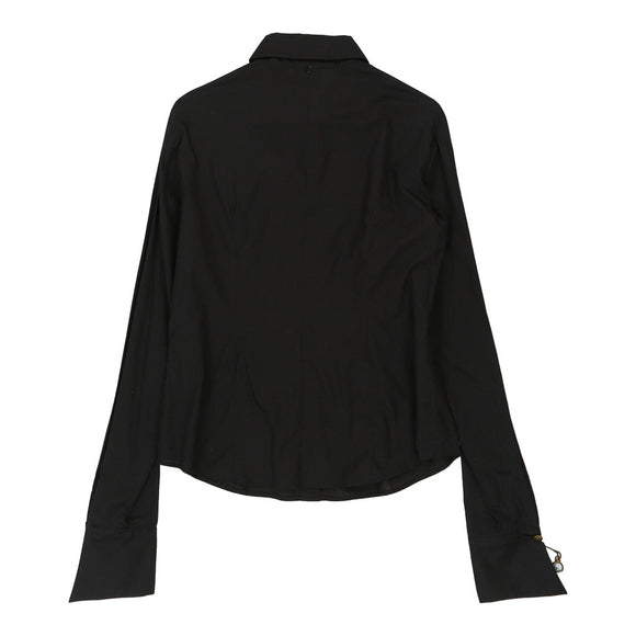 Vintage black Cavalli Blouse - womens medium