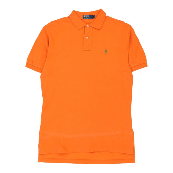 Vintage orange Ralph Lauren Polo Shirt - mens small