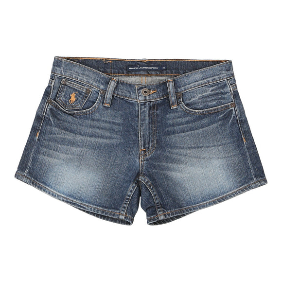 Vintage blue Ralph Lauren Denim Shorts - mens 26" waist