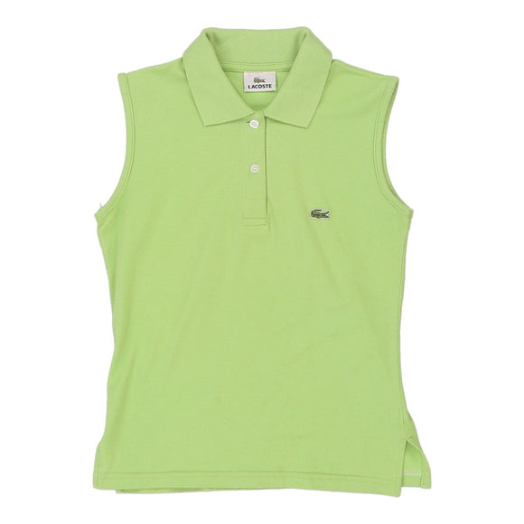 Vintage green Lacoste Polo Top - womens x-small