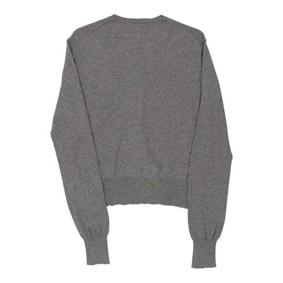 Vintage grey Ralph Lauren Cardigan - mens medium