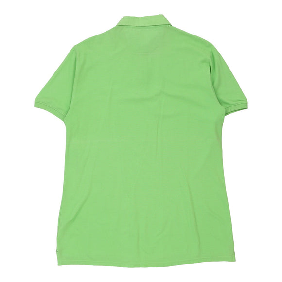 Vintage green Trussardi Polo Shirt - mens large