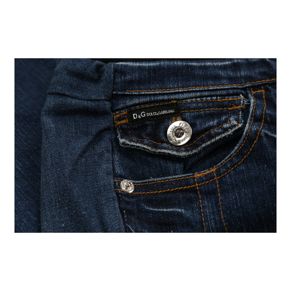 Vintage blue Dolce & Gabbana Jeans - womens 32" waist