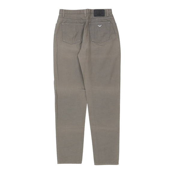 Vintage grey Armani Jeans Jeans - womens 30" waist