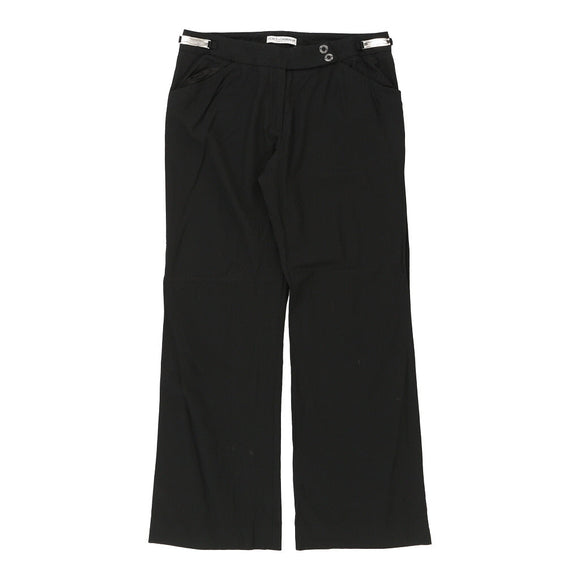 Vintage black Dolce & Gabbana Trousers - womens 32" waist