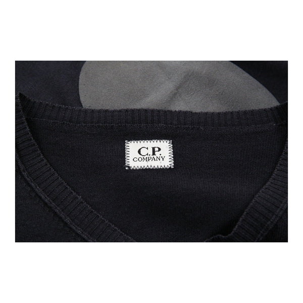 Pre-Loved grey Autumn / Winter 2006 C.P. Company Jumper - mens x-large