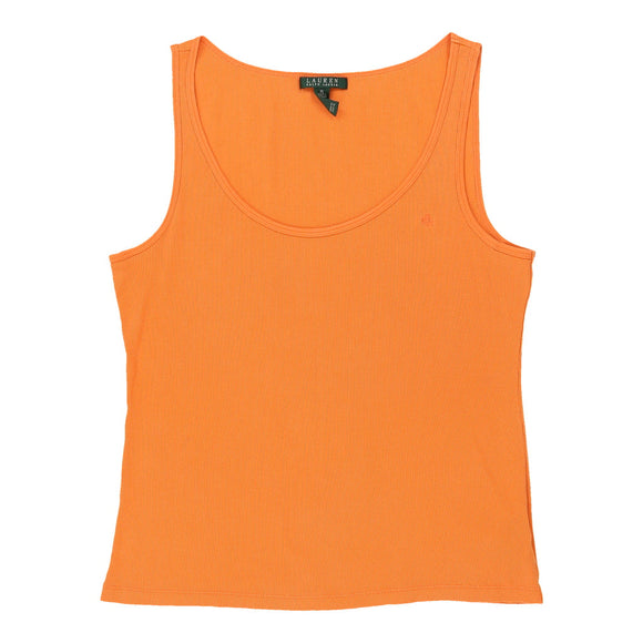 Vintage orange Ralph Lauren Vest - womens x-large