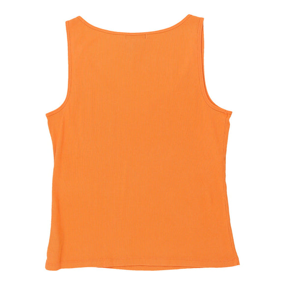 Vintage orange Ralph Lauren Vest - womens x-large