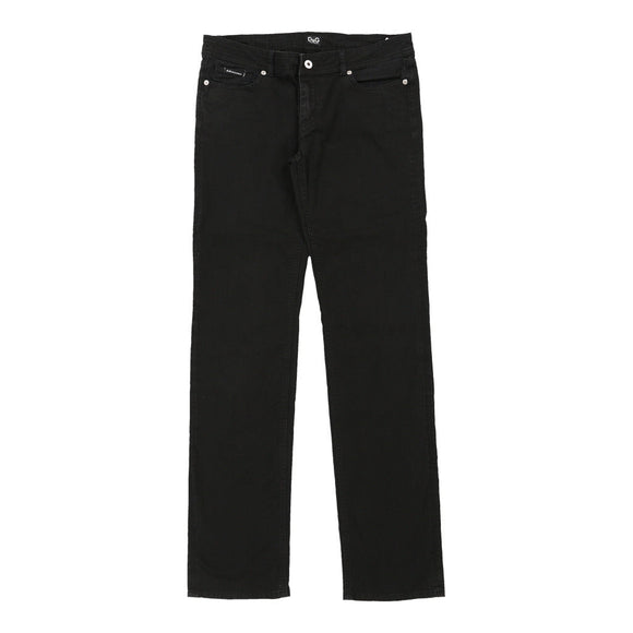 Pre-Loved black Dolce & Gabbana Jeans - womens 33" waist