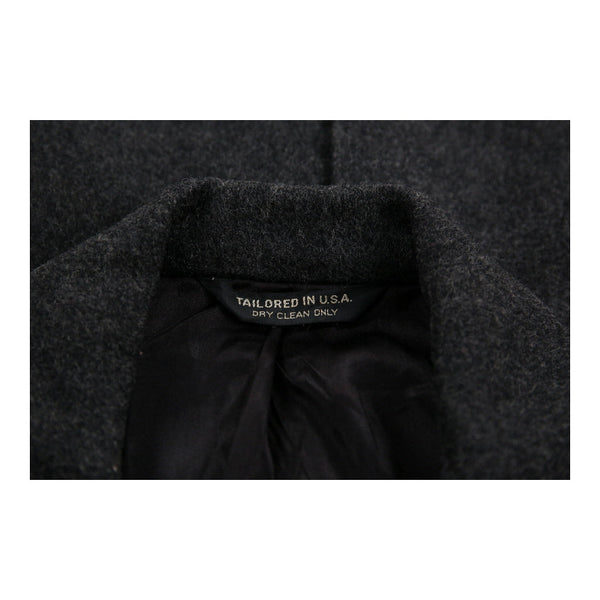 Vintage grey Christian Dior Overcoat - mens large