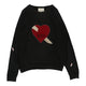 Vintage black Gucci Sweatshirt - mens small