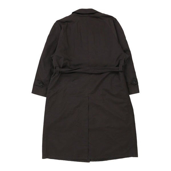 Vintage black Christian Dior Trench Coat - mens xxx-large