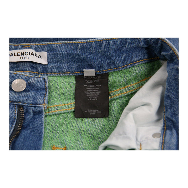 Vintage blue Balenciaga Jeans - womens 27" waist
