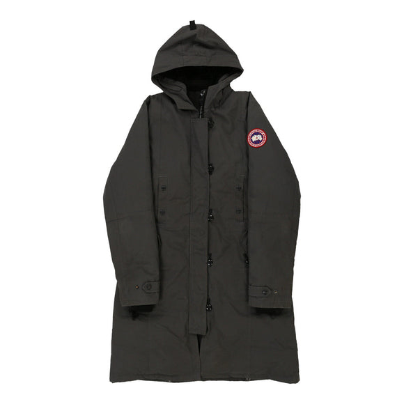Pre-Loved grey Canada Goose Coat - womens large