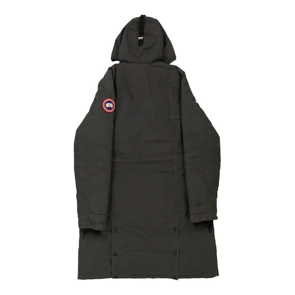 Pre-Loved grey Canada Goose Coat - womens large