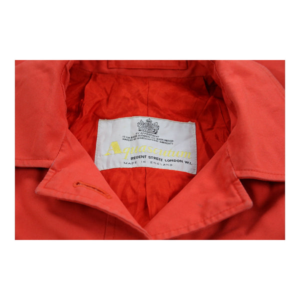 Vintage red Aquascutum Trench Coat - womens small