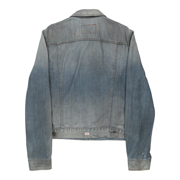 Vintage blue Burberry Brit Denim Jacket - mens x-large