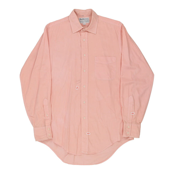 Vintage pink Burberry Shirt - mens medium
