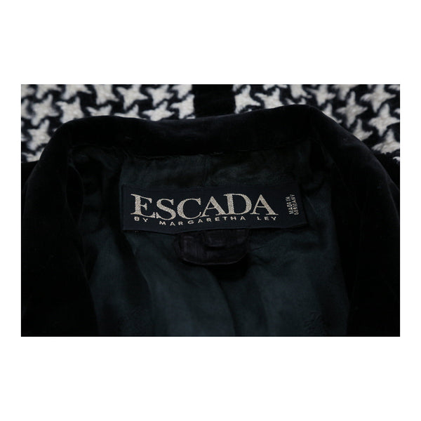 Vintageblack & white Escada Blazer - womens large