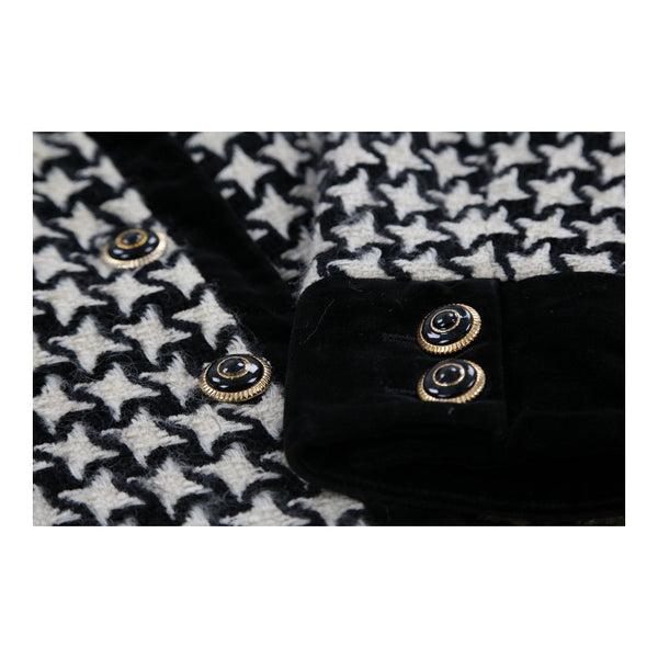 Vintageblack & white Escada Blazer - womens large