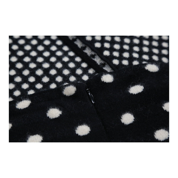 Vintageblack & white Kenzo Midi Skirt - womens 29" waist