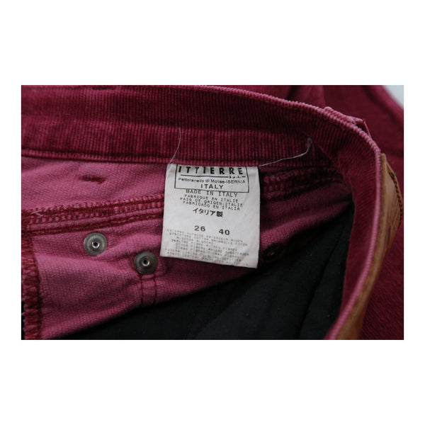 Vintagepink Dolce & Gabbana Cord Trousers - womens 28" waist