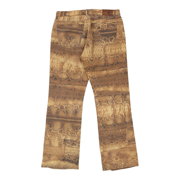 Vintagebrown Just Cavalli Trousers - womens 34" waist