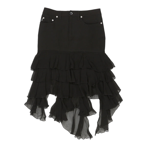 Vintageblack Moschino Jeans Skirt - womens 28" waist
