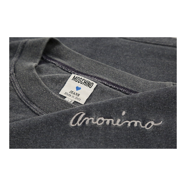 Vintagegrey Moschino Jeans T-Shirt - womens x-large