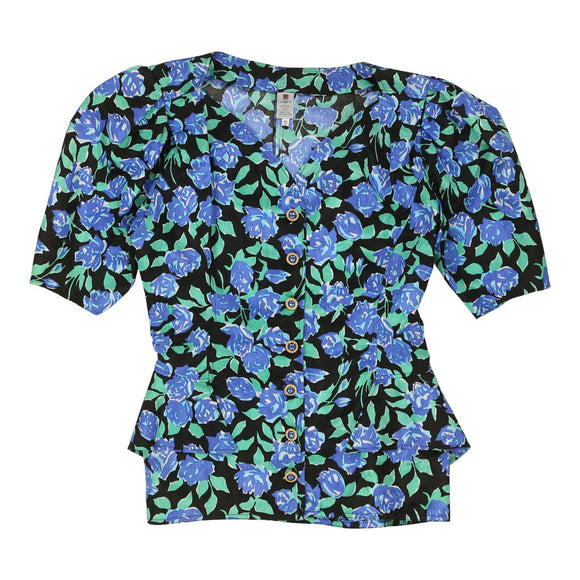 Vintageblue Ungaro Blouse - womens small
