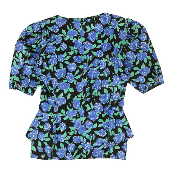 Vintageblue Ungaro Blouse - womens small
