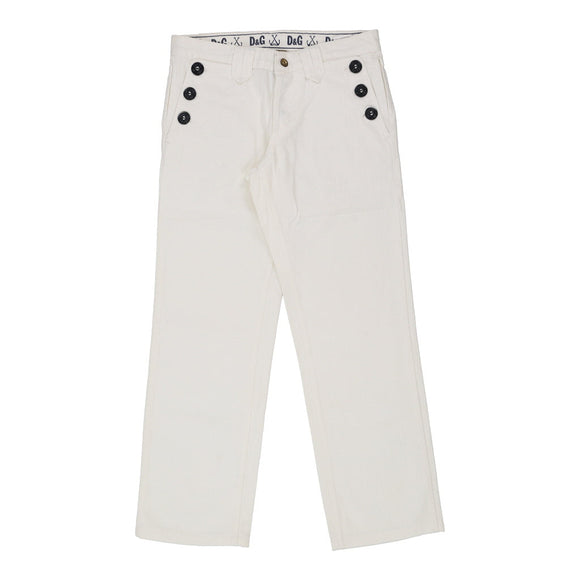 Vintagewhite Dolce & Gabbana Trousers - mens 31" waist