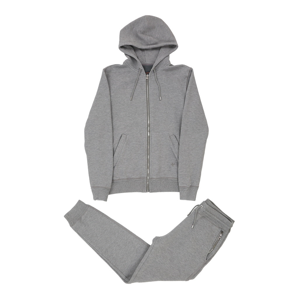 Louis Vuitton Full Tracksuit - Small Grey Cotton Blend