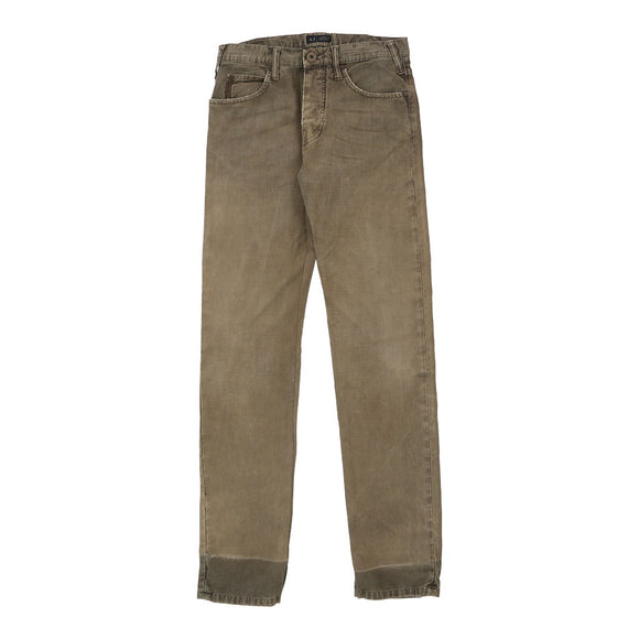 Vintagegreen Armani Jeans Trousers - mens 29" waist