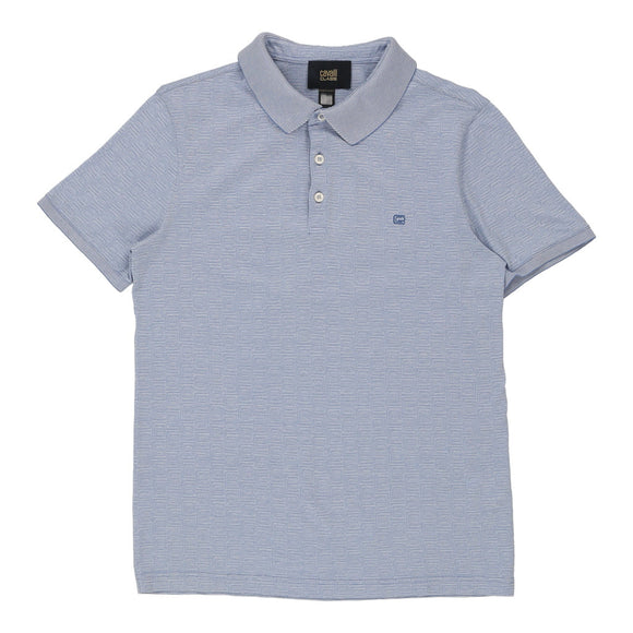 Vintageblue Cavalli Class Polo Shirt - mens medium