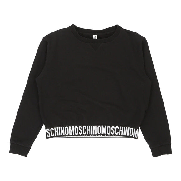 Vintageblack Moschino Sweatshirt - womens x-small