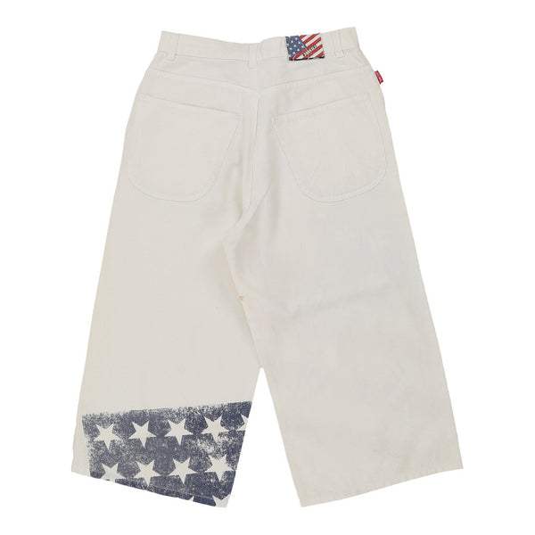 Vintage white Age 12-13 Moschino Shorts - boys 27" waist