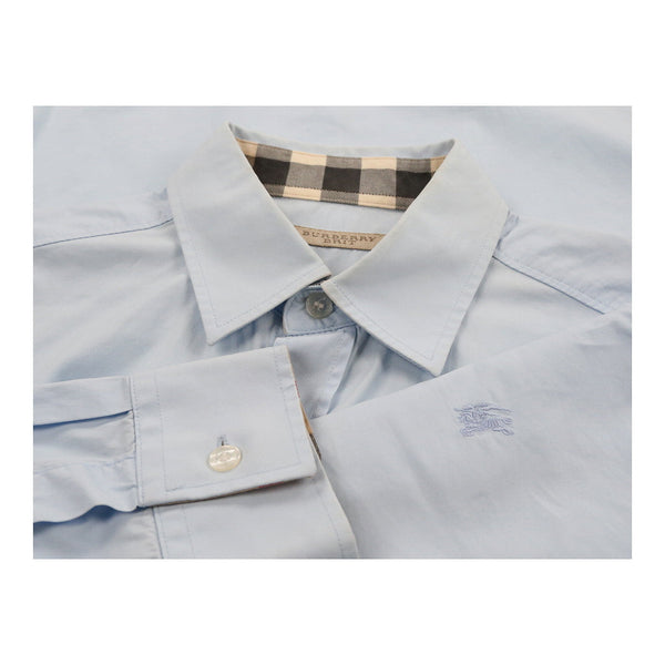 Vintageblue Burberry Brit Shirt - mens medium