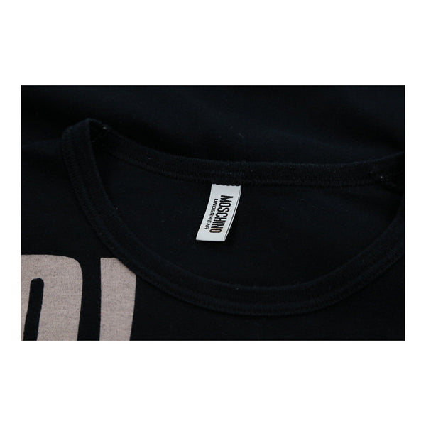 Vintageblack Start And Go Moschino T-Shirt - mens medium