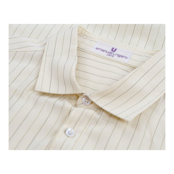 Vintageyellow Emanuel Ungaro Shirt - mens large