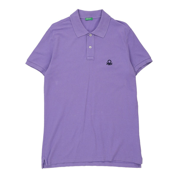 Vintagepurple Benetton Polo Shirt - mens x-large