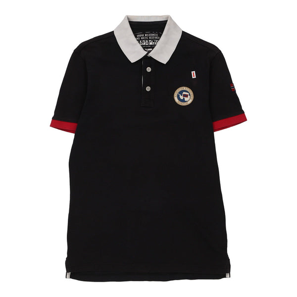 Vintagenavy Napapijri Polo Shirt - mens small