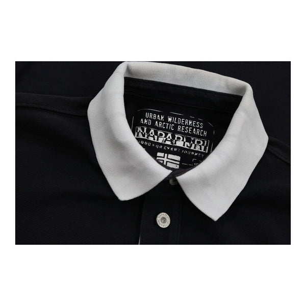 Vintagenavy Napapijri Polo Shirt - mens small
