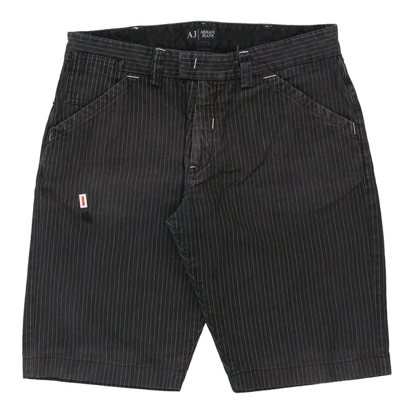 Vintageblack Armani Jeans Denim Shorts - mens 33" waist