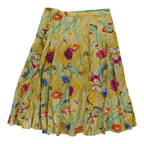 Vintage multicoloured Kenzo Midi Skirt - womens medium