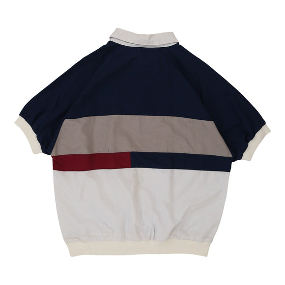 Vintage block colour Christian Dior Rugby Shirt - mens medium