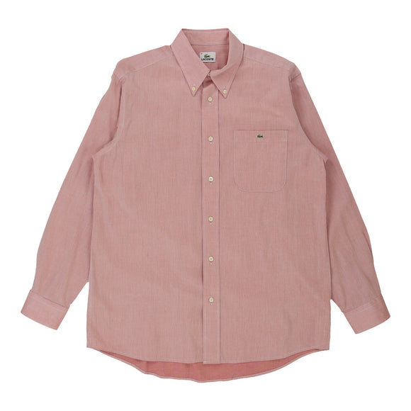 Vintage pink Lacoste Shirt - mens medium