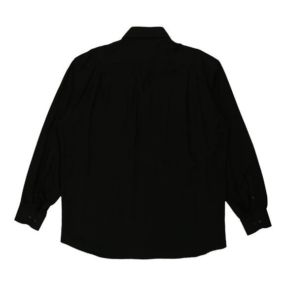 Vintage black Roccobarocco Shirt - mens x-large