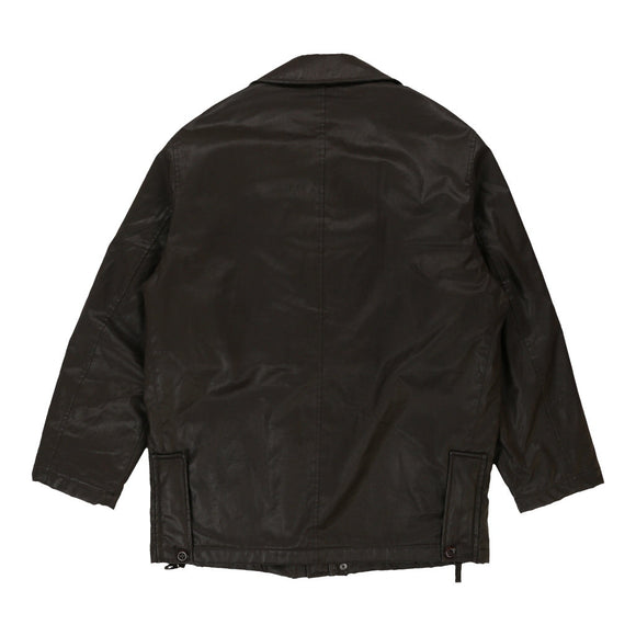 Vintage brown Example Missoni Wax Jacket - mens x-large